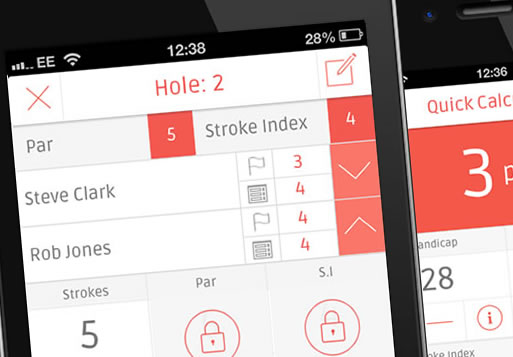 Stableford Golf Calculator iPhone and Android Application